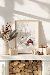 Wallity Nwyearsngmdl72 Pintura Decorativa Enmarcada Multicolor